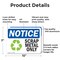 Signmission Scrap Metal Only, 10 in W x Rectangle, Aluminum OS-2PACK-NS-A-710-L-18255 - alternate 6